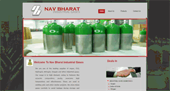 Desktop Screenshot of navbharatgases.com